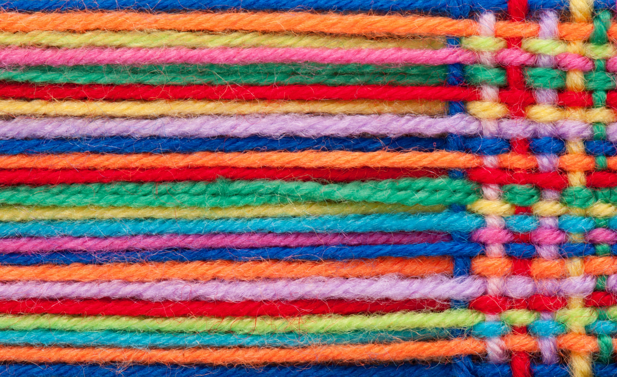 colorful yarn